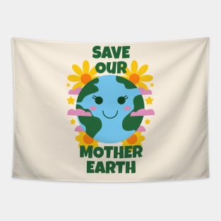 Save Our Mother Earth Tapestry