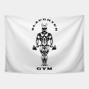 Slaughter to prevail merch slaughter gym white Tapestry