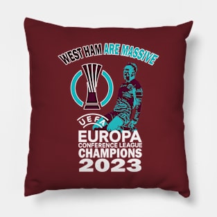 Cockney Euro Champions 2023 - MASSIVE! Pillow
