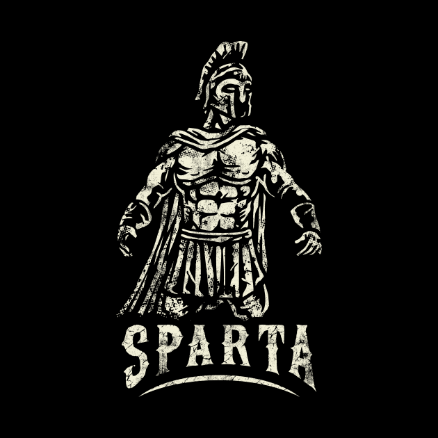 Spartan warrior by printedartings