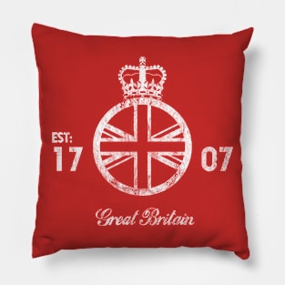 Great Britain - Established 1707 Pillow