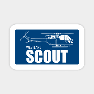 Westland Scout Magnet