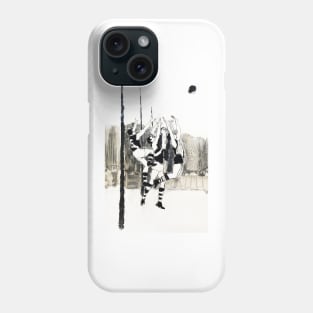 Footballers - going for it! Phone Case