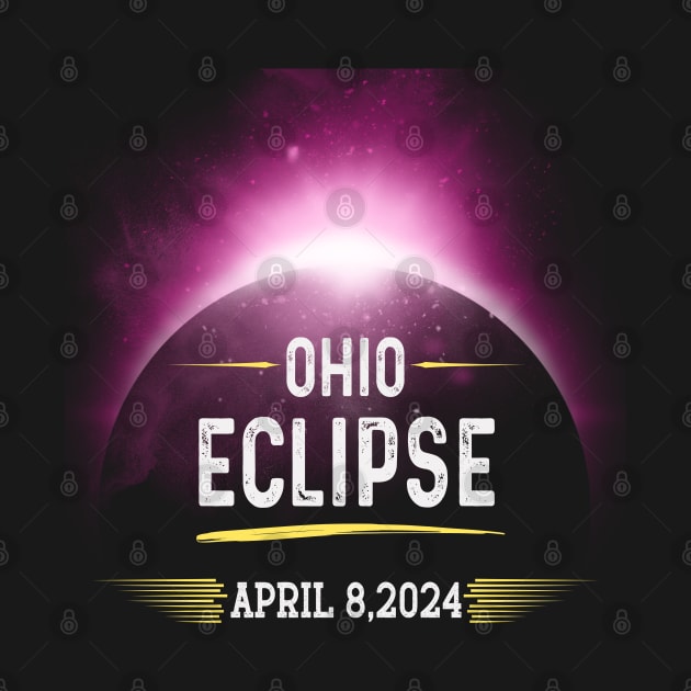 2024 Solar Eclipse OHIO USA Totality by Peter smith