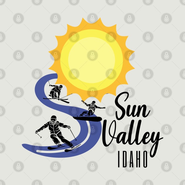 Sun Valley, Idaho USA. Gift Ideas For The Ski Enthusiast. by Papilio Art