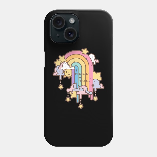 I Need A Hug Phone Case by Void Dust