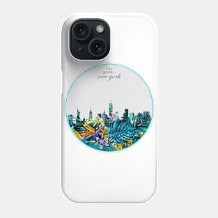 new york skyline Phone Case