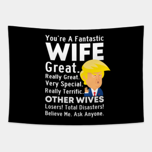 Wife Gifts Ideas For Birthday Tapestries Teepublic