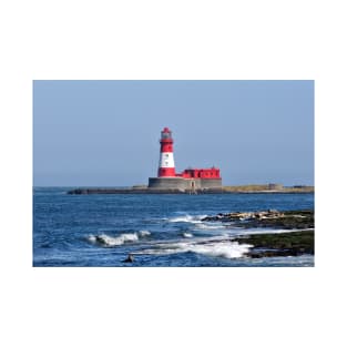 Longstone Lighthouse on the Farne Islands, Northumberland, UK T-Shirt