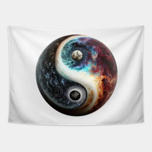 Yin Yang - Galaxy Tapestry