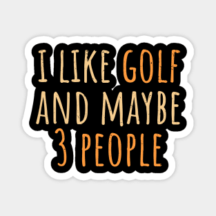 funny golf Magnet