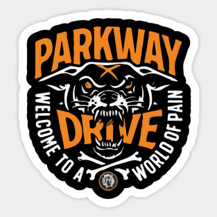 Parkway Drive Logo Sticker for Sale by ⭐Alice - Vam⭐