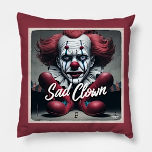 Sad Clown Pillow