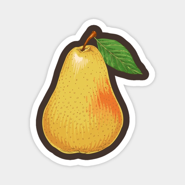 Pear Magnet by deepfuze