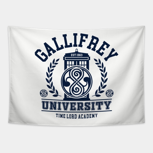 Time Lord Academy Tapestry by NotoriousMedia