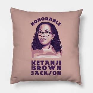 Honorable Ketanji Brown Jackson Pillow