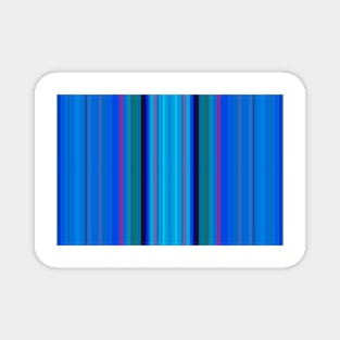 Stripes on Periwinkle Magnet