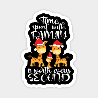 Christmas time Family time Magnet