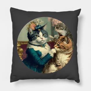 Cat Caste Pillow