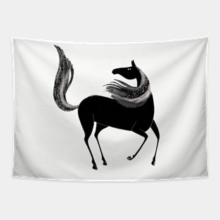 Black Beauty Tapestry