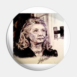 HILLARY CLINTON Pin