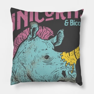 Save the Real Unicorns Pillow