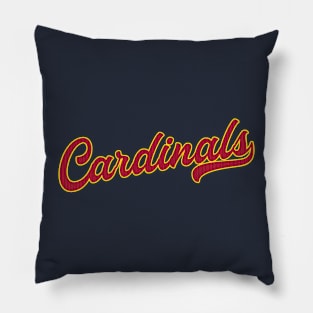 Cardinals Embroided Pillow