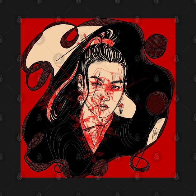 Suga - Wei Wuxian/Daechwita inspired fanart drawing by dangerbeforeyou