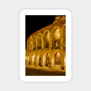 Nighttime at the Arena di Verona Magnet