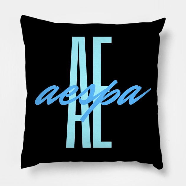 Aespa Name Pillow by wennstore