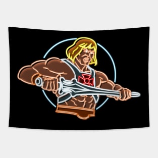 He-man neon color Tapestry