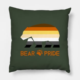 BEAR PRIDE Bear by WOOF SHIRT Pillow