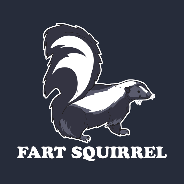 Fart Squirrel Skunk by Portals