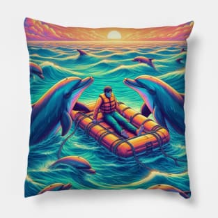 Dolphin Rescuers Pillow