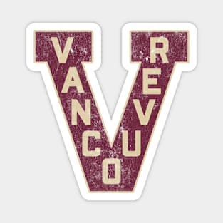 Vancouver Millionaires - Hockey Team - Faded/Distressed Style Magnet