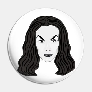 Glamorous Vampira Pin