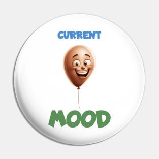 Current Mood Happy Pin