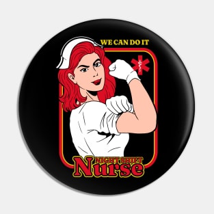 Night Shift Nurse Pin