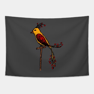 Fancy Bird Tapestry