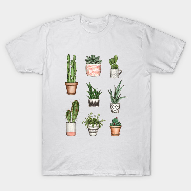 cute home plants - Home Plants - T-Shirt | TeePublic