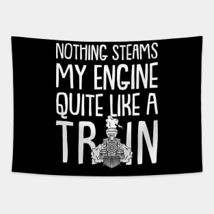 Gift For Train Lovers, Funny Train Gifts Tapestry