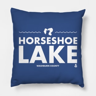 Washburn County, Wisconsin - Horseshoe Lake Pillow