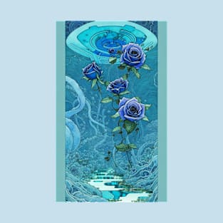 Blue Roses T-Shirt