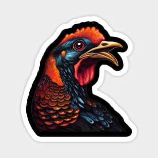 Pheasant  Smiling Magnet