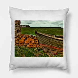 Shetland Boat, Unst (2) Pillow