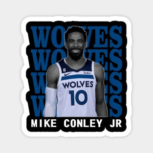 Minnesota Timberwolves Mike Conley Jr Magnet