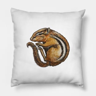 Sleeping Chipmunk Pillow