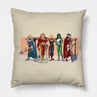 Warrior Women Pillow