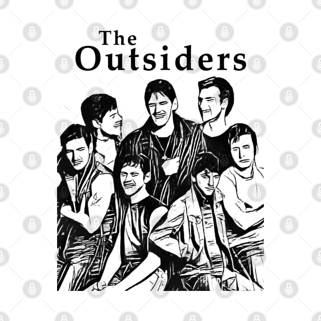 The Outsiders by RetroScribbles