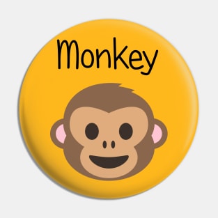 Monkey Around Pin